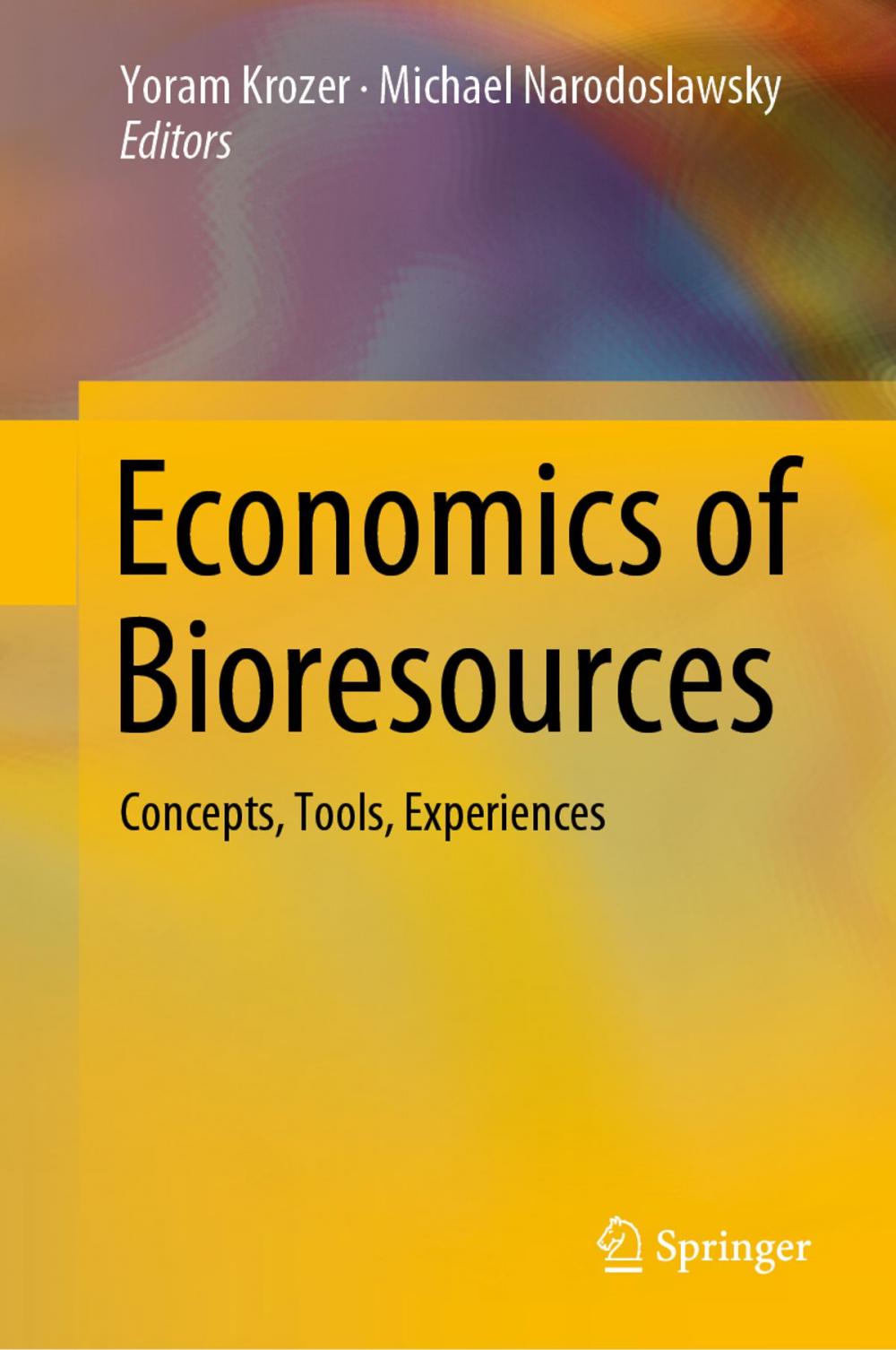 Big bigCover of Economics of Bioresources