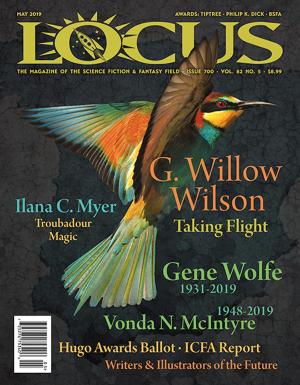 Cover of Locus Magazine, Issue #700, May 2019