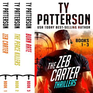 Cover of Zeb Carter Series Boxset 1 Books 1-3
