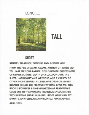 Cover of the book LONG TALL SHORT STORIES by Joe Thissen