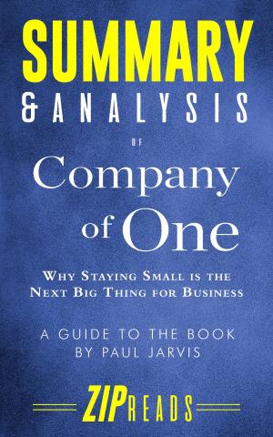 Cover of the book Summary & Analysis of Company of One by ちゃんこま