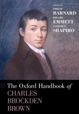 Cover of the book The Oxford Handbook of Charles Brockden Brown by Ingo Blum