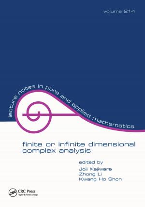 Cover of the book Finite or Infinite Dimensional Complex Analysis by Thomas Cox, Stephen J Andriole, Kaung M. Khin