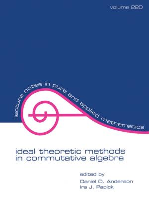 Cover of the book Ideal Theoretic Methods in Commutative Algebra by Santanu Kundu, Santanu Chattopadhyay