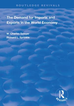 Book cover of The Demand for Imports and Exports in the World Economy