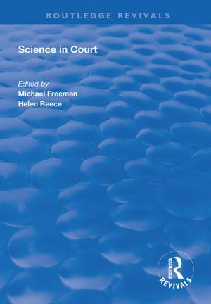 Book cover of Science in Court