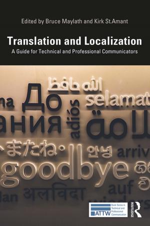 Cover of the book Translation and Localization by Professor Joseph A Kestner