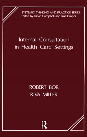 Cover of the book Internal Consultation in Health Care Settings by Carol Heron, John Hunter, Geoffrey Knupfer, Anthony Martin, Mark Pollard, Charlotte Roberts