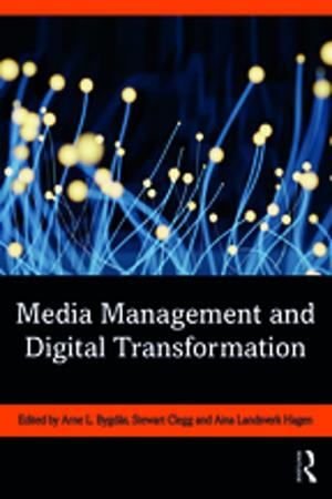 Cover of the book Media Management and Digital Transformation by Stefan Reif
