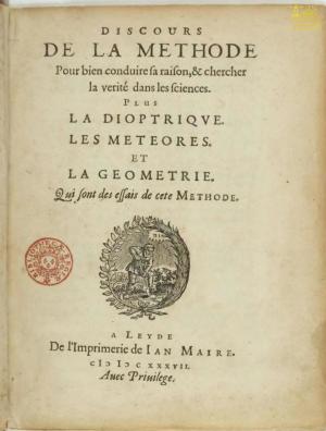 Book cover of Discours de la méthode