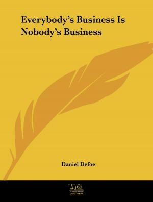 Cover of the book Everybody's Business is Nobody's Business by Alphonse Daudet