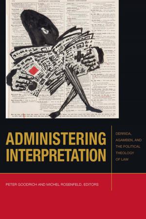 Book cover of Administering Interpretation