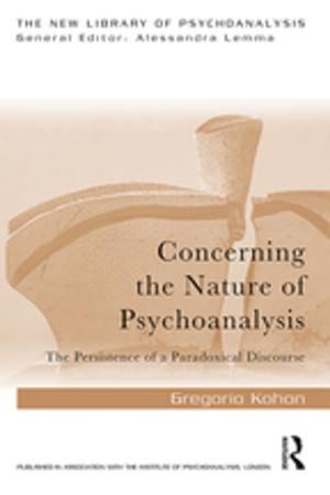 Cover of the book Concerning the Nature of Psychoanalysis by Clair Mellenthin