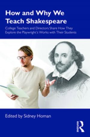 Cover of the book How and Why We Teach Shakespeare by Thomas Allmer