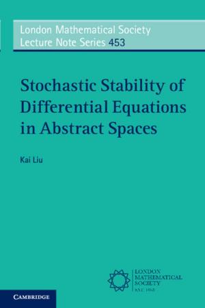 Cover of the book Stochastic Stability of Differential Equations in Abstract Spaces by Amy Mall