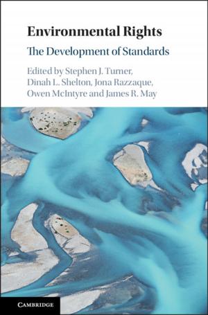 Cover of the book Environmental Rights by Mark Davison, Ann Monotti, Leanne Wiseman