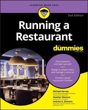 Cover of the book Running a Restaurant For Dummies by Gary Howlett, CDP, CSP, CCP