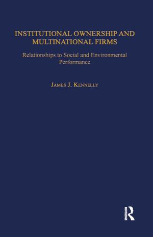 Book cover of Institutional Ownership and Multinational Firms