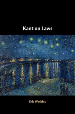 Cover of the book Kant on Laws by Mario Sznajder, Luis Roniger