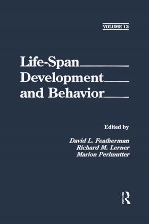 Cover of the book Life-Span Development and Behavior by Monique Dixsaut