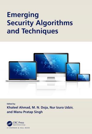 Cover of the book Emerging Security Algorithms and Techniques by Bob Joblin