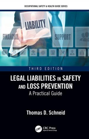 Cover of the book Legal Liabilities in Safety and Loss Prevention by Jill Stewart, Zena Lynch
