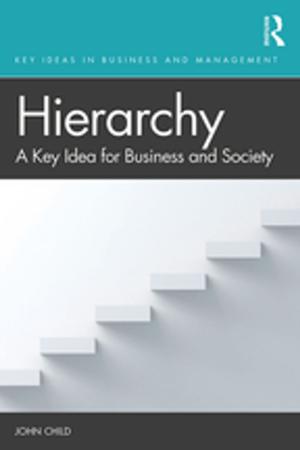 Cover of the book Hierarchy by Judith R. Halasz
