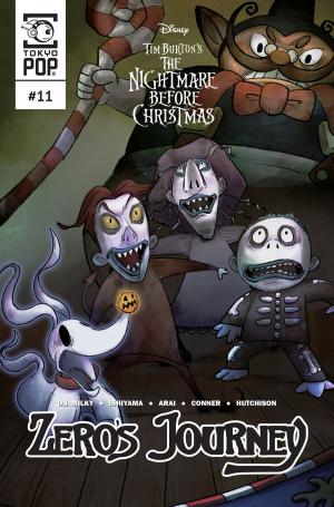 Book cover of Disney Manga: Tim Burton's The Nightmare Before Christmas -- Zero's Journey Issue #11