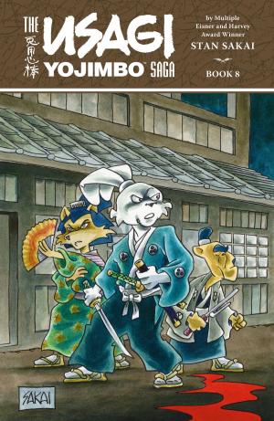 Book cover of Usagi Yojimbo Saga Volume 8