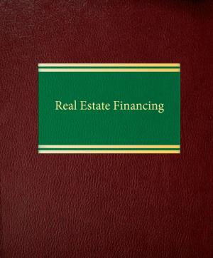 Cover of the book Real Estate Financing by Jay Dratler Jr.