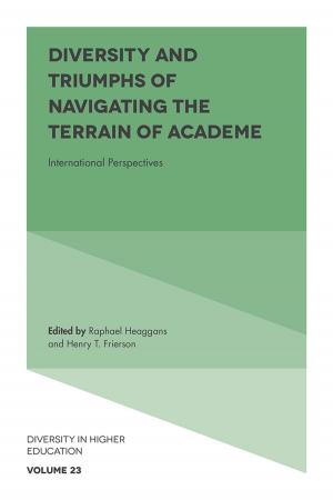 Cover of the book Diversity and Triumphs of Navigating the Terrain of Academe by Samantha Broadhead, Rosemarie Davies, Anthony Hudson