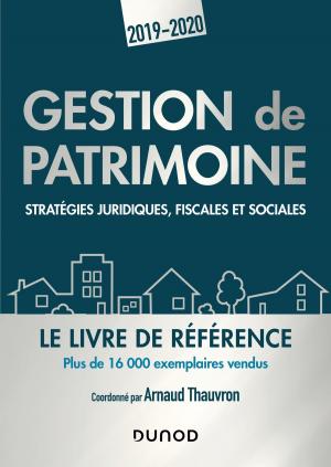 Cover of the book Gestion de patrimoine - 2019-2020 by Janine Guespin-Michel