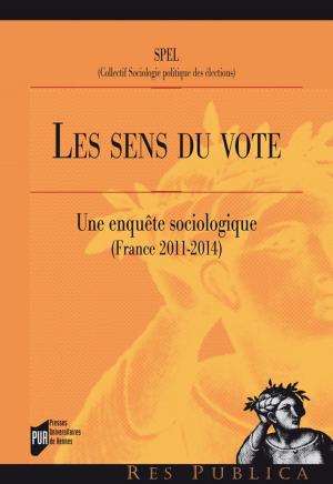 Cover of the book Les sens du vote by J. Preta Simon