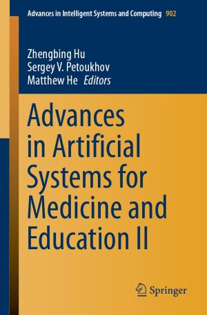 Cover of Advances in Artificial Systems for Medicine and Education II