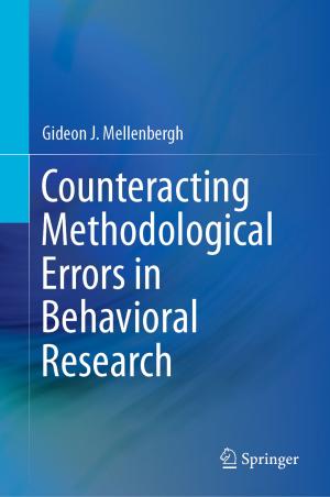 Cover of the book Counteracting Methodological Errors in Behavioral Research by Vincent Di Marino, Hubert Lepidi