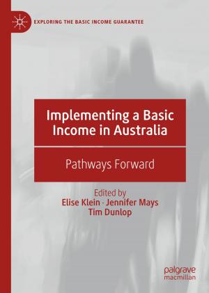 Cover of the book Implementing a Basic Income in Australia by Yoshinobu Tamura, Shigeru Yamada