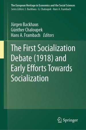 Cover of the book The First Socialization Debate (1918) and Early Efforts Towards Socialization by Henk R. Randau, Olga Medinskaya