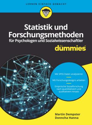 Cover of the book Statistik und Forschungsmethoden für Psychologen und Sozialwissenschaftler für Dummies by Jiyang Wang, Soshu Kirihara