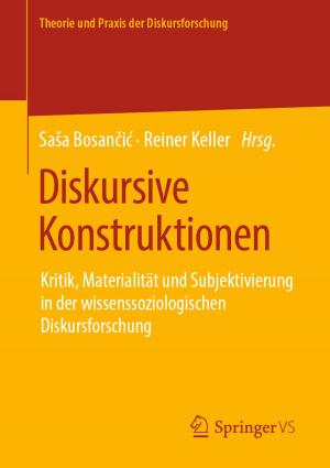 Cover of the book Diskursive Konstruktionen by Stefanie Schröer