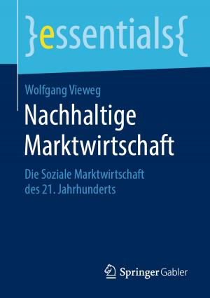 Cover of the book Nachhaltige Marktwirtschaft by Stephan Moebius