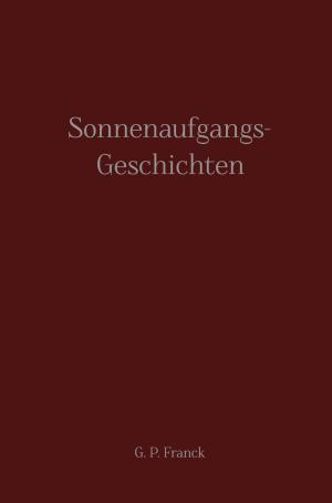 Cover of the book Sonnenaufgangs-Geschichten by Mariana Seiler