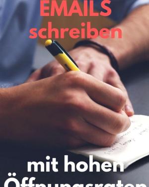 Cover of the book Emails schreiben mit hohen Öffnungsraten by Hansjörg Anderegg