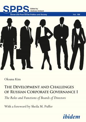 Cover of the book The Development and Challenges of Russian Corporate Governance I by Maria Dimitrova