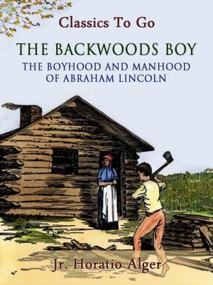 Book cover of The Backwoods Boy Or The Boyhood and Manhood of Abraham Lincoln