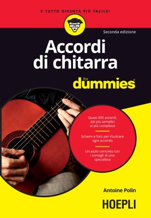 Cover of the book Accordi di chitarra for dummies by Roberto Fini