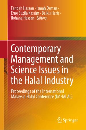 Cover of the book Contemporary Management and Science Issues in the Halal Industry by Sandeep Kumar, Niyati Baliyan