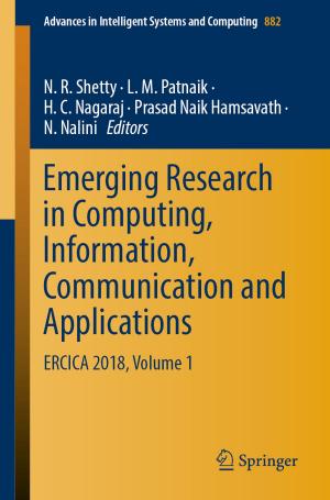 Cover of the book Emerging Research in Computing, Information, Communication and Applications by 