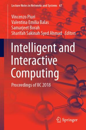 Cover of the book Intelligent and Interactive Computing by Liqun Qi, Haibin Chen, Yannan Chen