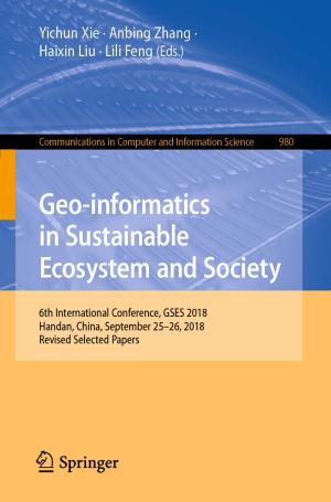 Cover of the book Geo-informatics in Sustainable Ecosystem and Society by Florian Hinterleitner