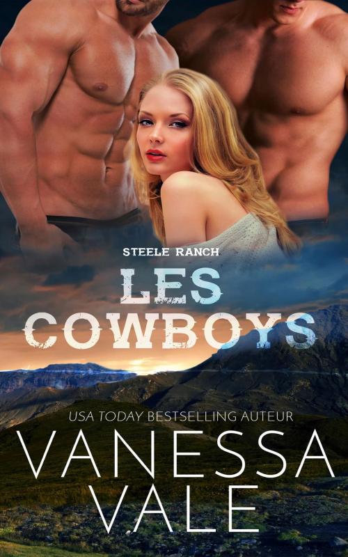 Cover of the book Les Cowboys by Vanessa Vale, Bridger Media